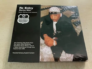MARLEY MARL - RE ENTRY (NEW AND SEALED CD ALBUM) RARE RAP HIP HOP - Picture 1 of 2