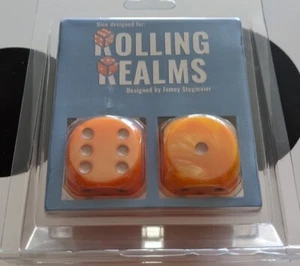 Oversized Dice Designed For Rolling Realms NISB - Picture 1 of 1
