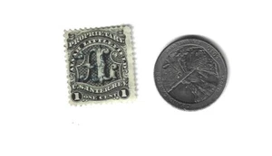 1 cent Alvar Littlefield Revenue stamp playing card stamp - Picture 1 of 1