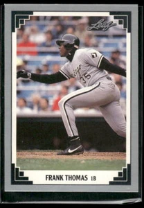 Hoja #281 Frank Thomas 1991 - Imagen 1 de 2
