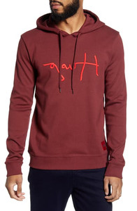 hugo boss moletom com capuz red