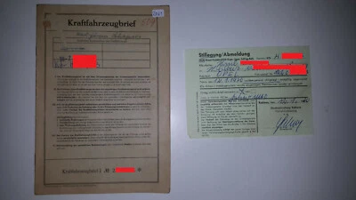 Carta de vehículo carta de automóvil 1961 Opel Olympia Rekord P Coupe para coleccionistas colección ITV Foto 1 de 4