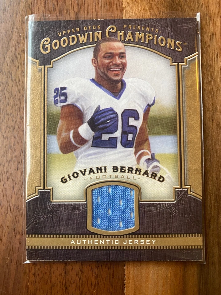 A45,431 - 2014 Upper Deck Goodwin Champions Jersey #MGB Giovani Bernard - Image 1 of 1