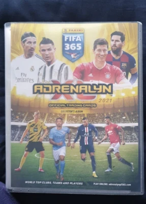 PANINI ADRENALYN XL FIFA 365 2021 BINDER + FULL SET OF CARDS NEW - Imagen 1 de 4