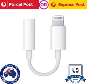 IPHONE TO AUX 3.5mm Adapter for iPhone 7 8 9 X 11 12 13 14 15- FREE TRACKED POST - Picture 1 of 6