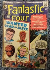 Fantastic Four #7 Low Grade Reading Copy