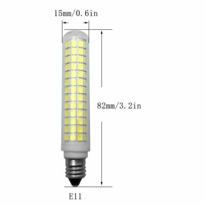 3pcs E11 LED Bulb 134-2835 120V Ceramics Lamp for Chandeliers, Sconce Lighting H - Image 1 of 3