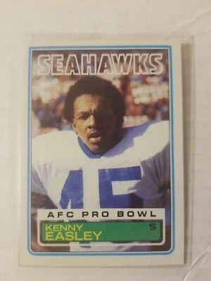 1983 Topps Football Card - #384 Kenny Easley (RC) - Seattle Seahawks - Ex-Ex+  - Image 1 of 3