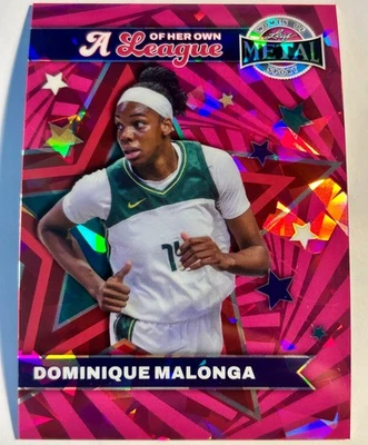 2025 Leaf 女式运动 DOMINIQUE MALONGA League Of Her Own 粉色棱镜 1/1 — 第 1/2 张图片