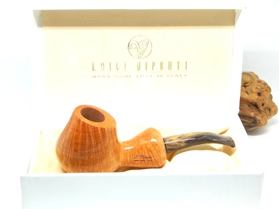 LUIGI VIPRATI 2025 NEW/UNSMOKED COLLECTION GRADE POCKET MAG FREEHAND ESTATE PIPE - Image 1 of 4