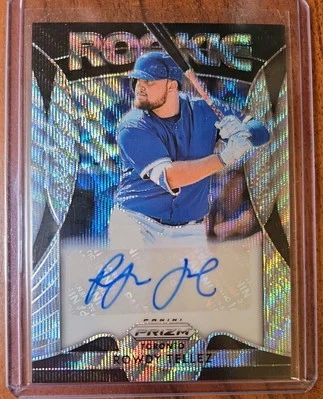 2019 Panini Prizm Rookie Auto Blue Wave Prizm 23/60 Rowdy Tellez #RA-RT Auto RC - Image 1 of 2