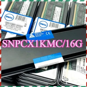 SNPCX1KMC/16G DELL Unbuffered UDIMM ECC Memory A9755388 2RX8 16GB DDR4 PC4-2400T - Picture 1 of 5