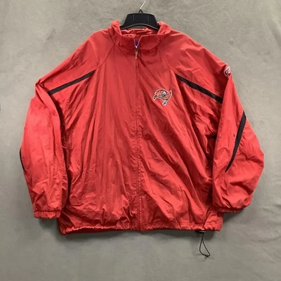 Chaqueta De Colección Tampa Bay Buccaneers Para Hombres XL Roja NFL Super Bowl XXXVII Reebok Foto 1 de 4