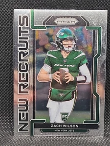2021 Panini Prizm New Recruits Zach Wilson #NR-2 RC Rookie Card RC Insert Jets - Picture 1 of 2