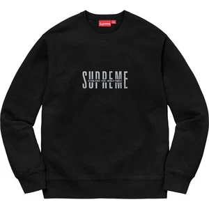 MAGLIONE GIROCOLLO SUPREMO FAMOSO IN TUTTO IL MONDO MEDIUM FW18SW44 NERO ~NUOVO~ - Foto 1 di 10