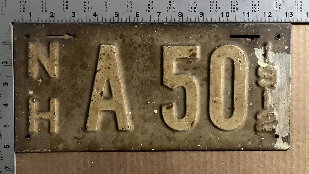 Collectible New Hampshire License Plates for sale | eBay