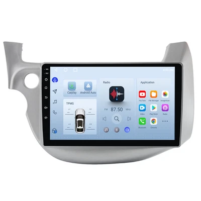 6+128GB Carplay Bluetooth Navi DAB+ Android Radio Für Honda Fit/Jazz 2007-2013 - Bild 1 von 4