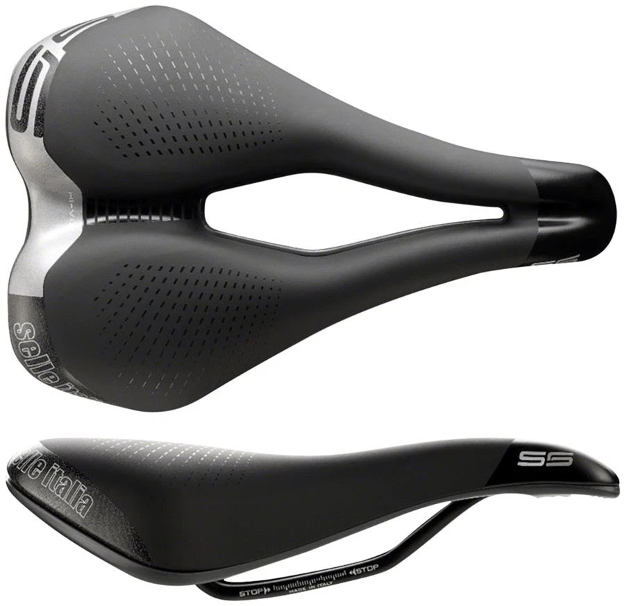 Selle Italia Max S 5 Superflow Gravel & Road Saddle - Carbon Steel Rails, - Image 1 of 1