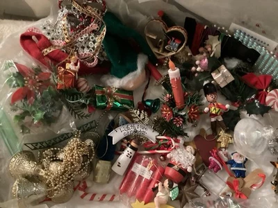 批量老式和圣诞节娃娃屋工艺物品 LQQK!  — 第 1/4 张图片