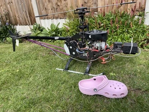 Morley Maverick Nitro Rc Radio Controlled helicopter Spares Or Repairs In Derby - Picture 1 of 13