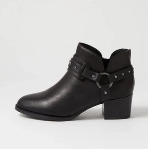 Hush Puppies Size 8 Chimney Ankle Boots - Black NIB - Picture 1 of 10
