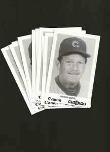 LOTE DE 10 TARJETAS POSTALES CANON JOHNNY OATES CHICAGO CUBS 1987 RARAS - Imagen 1 de 1