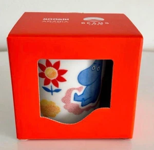 ARABIA x BEAMS JAPAN Moomin 80th Anniversary Limited Hand Painted Mug Neu - Bild 1 von 18
