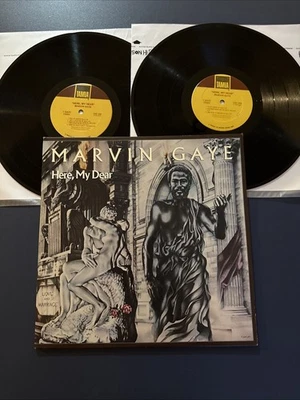 MAVRIN GAYE - Here My Dear Vintage LP Vinyl EX - Image 1 of 3