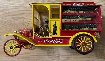 Franklin Mint Precision Diecast 1913 Ford Model T Coca-Cola Delivery Truck/Coke - Image 1 of 4