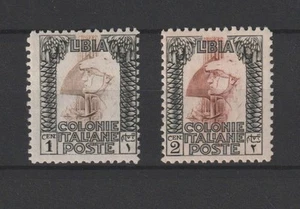 1926 LIBYE PICTURALE 1C. & 2C. N° 58/59 MNH CARRARO MF126537 - Picture 1 of 3