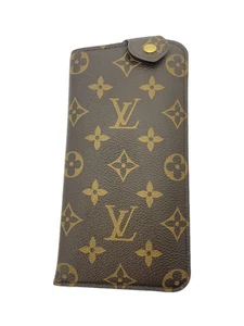[Rang-B] LOUIS VUITTON M66544 Monogram Etui Lunette MM Brillenetui - Bild 1 von 8