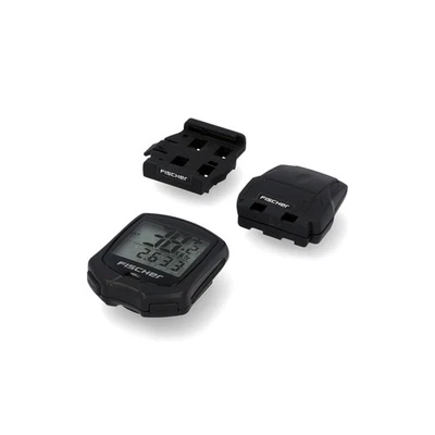 Fahrradcomputer FISCHER Funk "Plus" 18 Funktionen schwarz - Bild 1 von 4