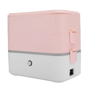 Portable Electric Heating Lunch Box Food Heating Warmer Steaming Cooki 7058 - Picture 1 of 12