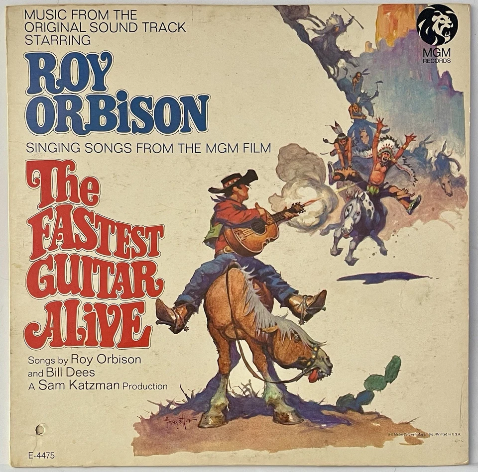 ROY ORBISON The Fastest Guitar Alive Vinyl Record 1967 MGM Record MONO VG+ E4475 Foto 1 de 4