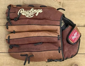 Rawlings 12.5" RBG36TBR Leather Baseball Glove Zero Shock Right Hand Throw RHT - Picture 1 of 8