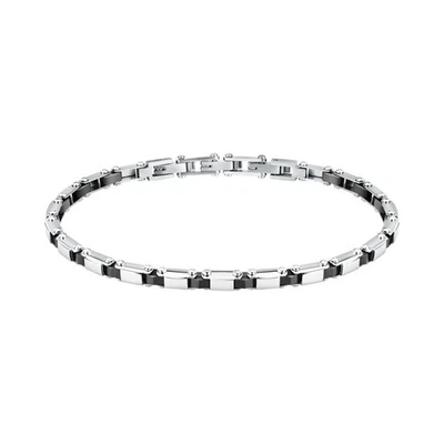 Bracciale Sector Ceramic Uomo Acciaio e Ceramica Nero (SAFR41) - Immagine 1 di 4