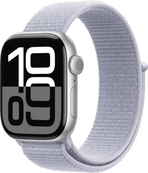 Watch Series 10 GPS, 42mm, Alu, blaue Wolke farbenes ArmbandSilber OVP - Bild 1 von 1