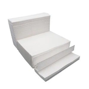 400 PCS Thickened Hand Wipe Paper Disposable Towels Table Tissue Bathroom - Picture 1 of 12