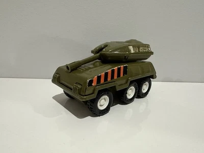 Vintage Buddy L Japan Pressed Steel HQ 4929 Green Army Tank 4" Vehicle - image 1 of 3