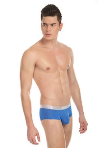 Shorty poche plum bleu taille L/XL tissus doux un peu transparent sexy Ref:303 - Imagen 1 de 9