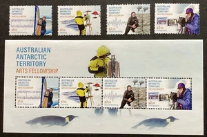 A.A.T  2021 Arts Fellowship 1 xM/S mnh 1 x set mnh (B408) - Picture 1 of 2