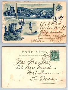 Cork - Irland - Multiview - frühe Postkarte Pub. von Fergus O'Connor, verschickt 1903 - Bild 1 von 1