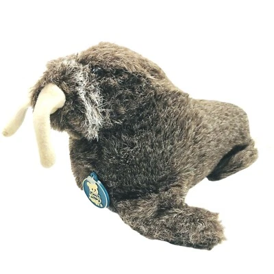 Vintage Dakin Pillow Pet Walrus 12” Plush Stuffed 1975 Realistic Toy With Tag - Image 1 of 4