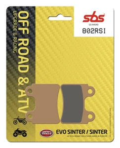 SBS 802RSI BRAKE PADS SINTER RACING HI-TECH OFFROAD SCORPA SY 125 F 2009 - Imagen 1 de 2