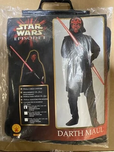 Darth Maul Star Wars Hooded Halloween Deluxe Child Costume NO MASK INCLUDED - Picture 1 of 2