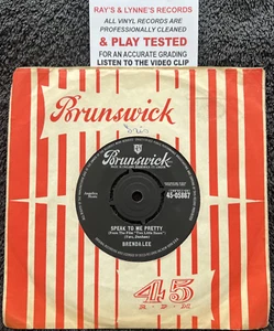 Brenda Lee – Speak To Me Pretty 7'' Vinyl 1962 1st PRESS CLEANED/TESTED EX VIDEO - Picture 1 of 7