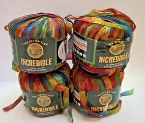 4 Pezzi Marca Leone Incredibile Nastro Filato Colore 208, Penny Rame - Foto 1 di 3
