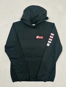 Clique Wossner Black Pullover Hoodie Size M - Picture 1 of 14