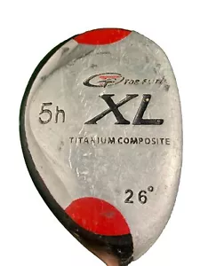 Top Flite XL Titanium Composite 5h Hybrid 26* Men's RH Regular Steel 38" - Picture 1 of 13