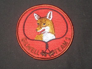 Insignia de madera Gilwell Team 1 Fox Patrol Medallón - Imagen 1 de 1